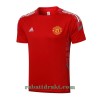 Manchester United Champions League Trenings Skjorter Set 22-23 Rød Hvit - Herre